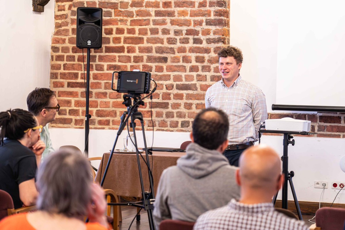 Oleh_Kotsyuba's tweet image. A few more photos from the opening of this year’s Translating Ukraine Summer Institute at the #Ossolineum Institute in Wroclaw!
It feels so wonderful to be back for another iteration of this fantastic initiative! Once again we’ve gathered 20 incredibly talented and motivated…