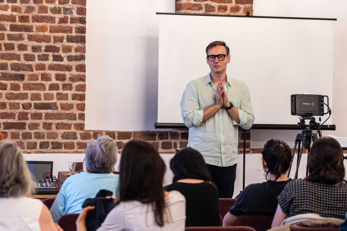 Oleh_Kotsyuba's tweet image. A few more photos from the opening of this year’s Translating Ukraine Summer Institute at the #Ossolineum Institute in Wroclaw!
It feels so wonderful to be back for another iteration of this fantastic initiative! Once again we’ve gathered 20 incredibly talented and motivated…