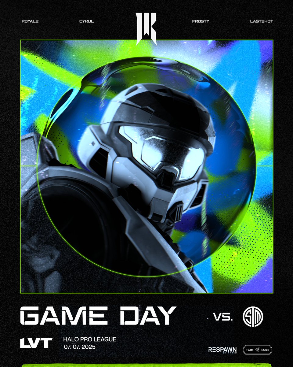 been busy, hbu? 👀

Ready to run it up in <a href="/LVTHalo/">LVT Halo</a> Pro League 💚
🆚 <a href="/TSM/">TSM</a>

#ArmTheRebels