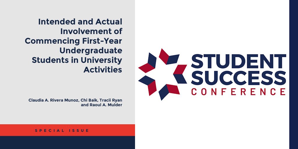 🆕In new issue-  Intended and actual involvement of commencing first-year undergraduate students in university activities #StudentEngagement #HigherEd #FYE 
doi.org/10.63608/ssj.3…