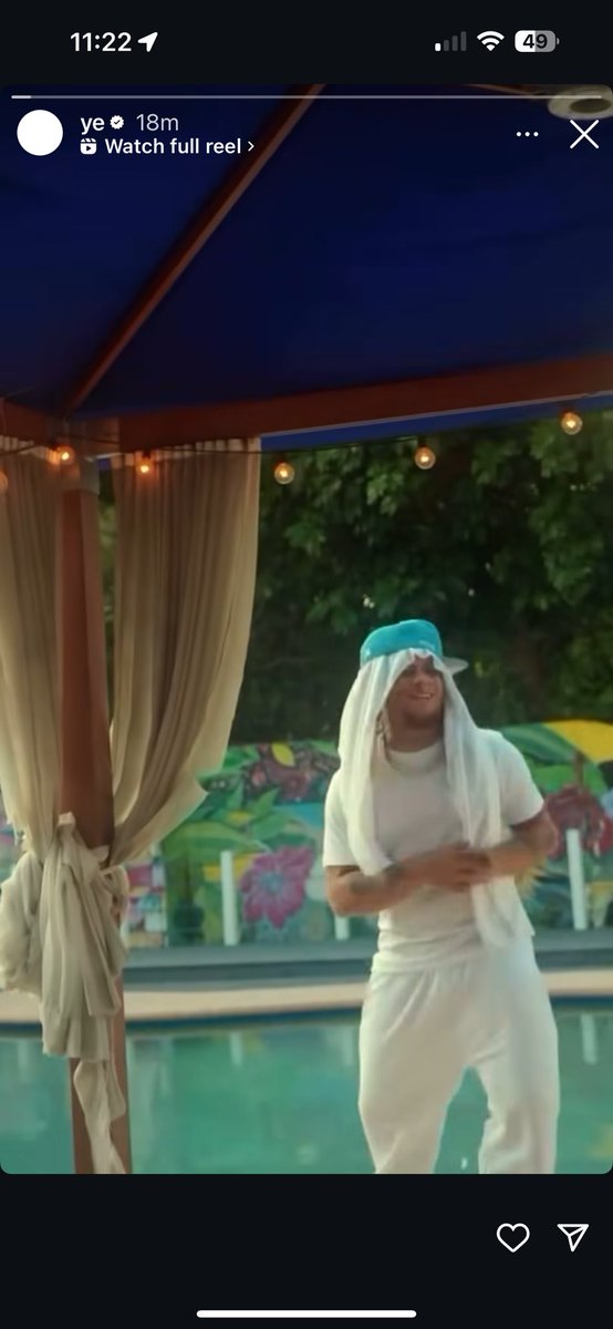 Trippie followed me and Ye reposted my reel the fuck is going on bro 😭