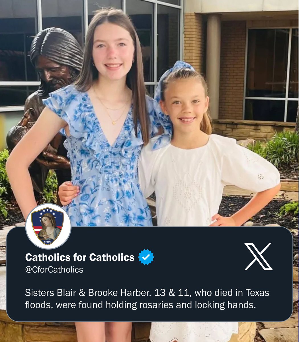 Heaven has gained two faithful, beautiful souls.
