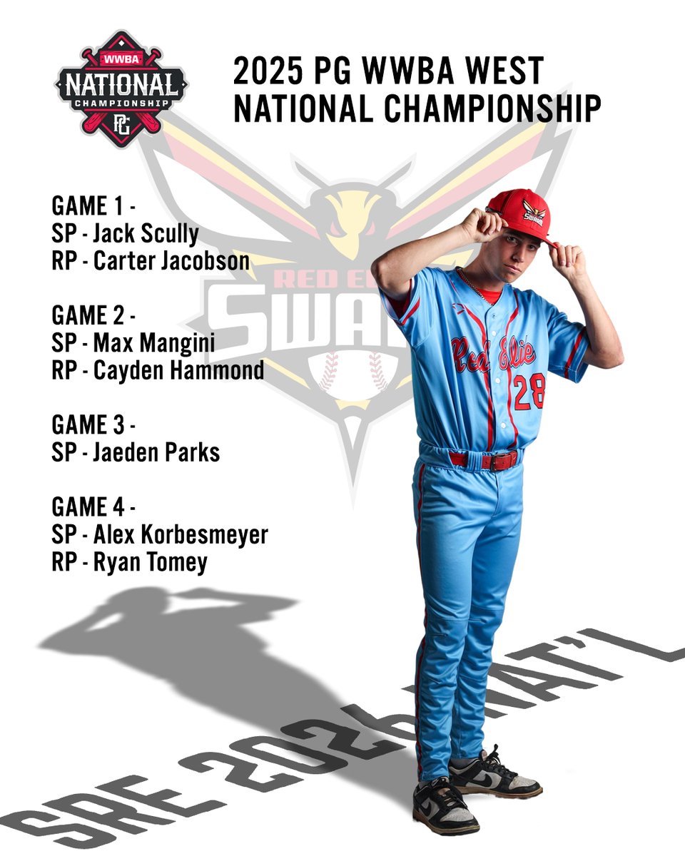 Let’s wish SRE 2026 National good luck as they head into the 2025 PG WWBA West National Championship! 🐝💪
Play hard, have fun, and stay strong out there!
#SwarmRedElite #2026National #WWBAWest #SwarmStrong