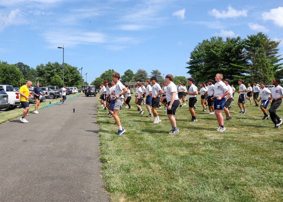 MonmouthSheriff's tweet image. It’s day one of Sheriff Youth Week&it started with a welcome to these enthusiastic HS aged students from @sheriffgolden& staff. It was then onto a Corrections Emergency Response Team interactive demo,an overview of Mon Co EMS MedStar, &the day ended w PT exercise. Gr8 job to all!