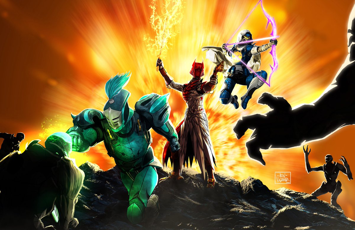 MetaWorks818's tweet image. Happy Bungie Day! 

#Destiny2art