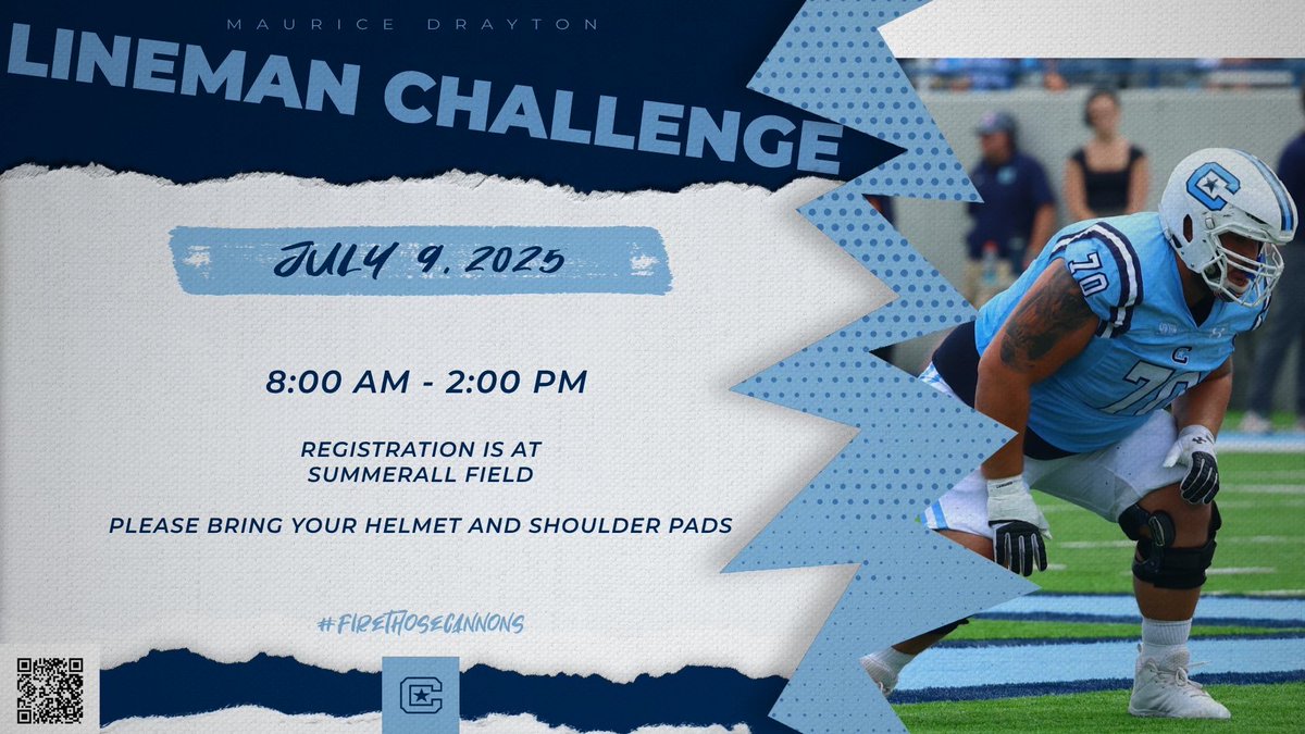 Giovanni Ricciardi (@coachgiocitadel) on Twitter photo ⏰ is ticking! It’s almost that time! #LinemanChallenge #Trenches <a href="/CoachRAPinilla/">TweetMasterP</a> <a href="/CoachGuard_/">Phill Guard</a> <a href="/Coach_BrockC/">Brock Carroll</a> <a href="/CitadelFootball/">The Citadel Football</a> ⏰ is ticking! It’s almost that time! #LinemanChallenge #Trenches <a href="/CoachRAPinilla/">TweetMasterP</a> <a href="/CoachGuard_/">Phill Guard</a> <a href="/Coach_BrockC/">Brock Carroll</a> <a href="/CitadelFootball/">The Citadel Football</a>