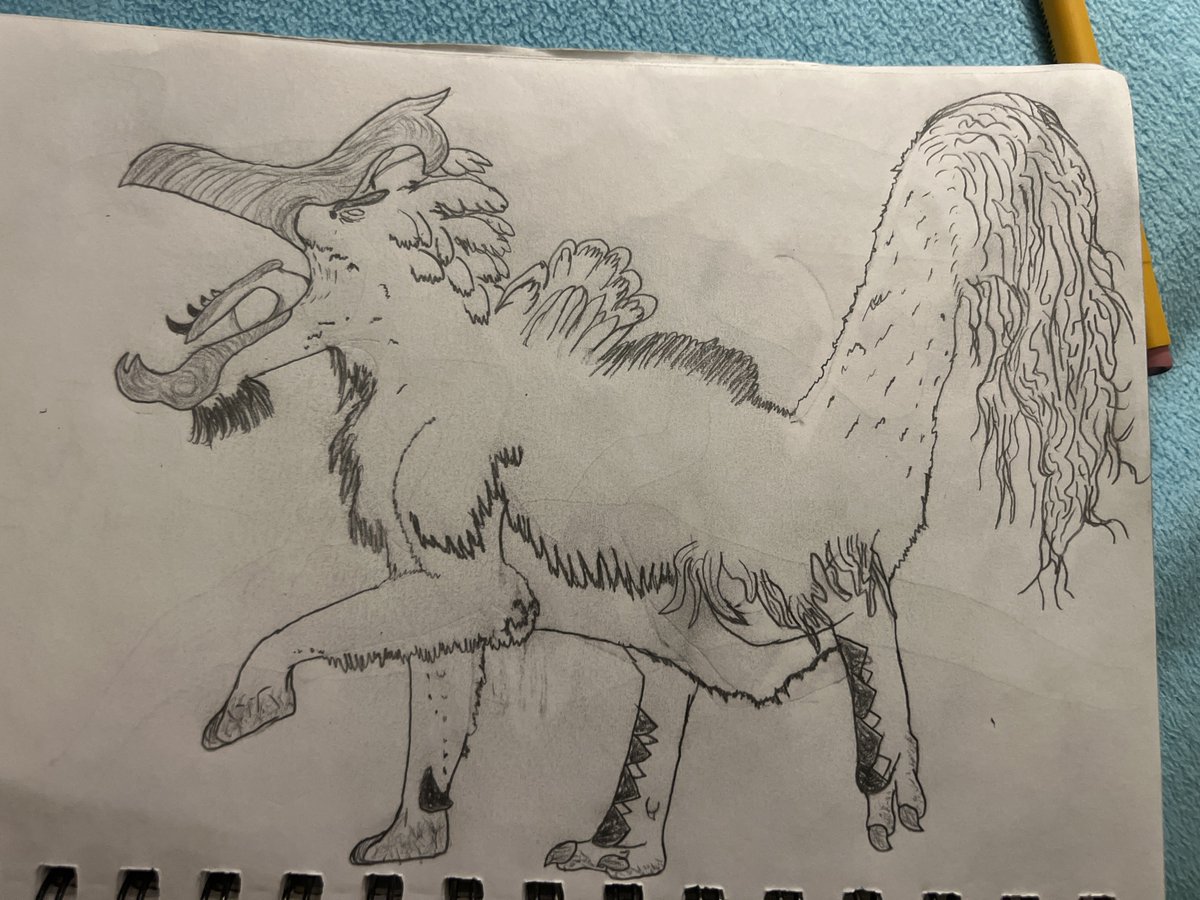 Ok-HELLO new followers as you can see I didn’t expect this much traction from this soooo.

Follow me on Insta, 🦋, Discord, Tumblr, and wherever else I don’t name out (usually) under the name Glavenychus! I do spec bio stuff alongside paleo, modern wildlife, taxonomy, etc!