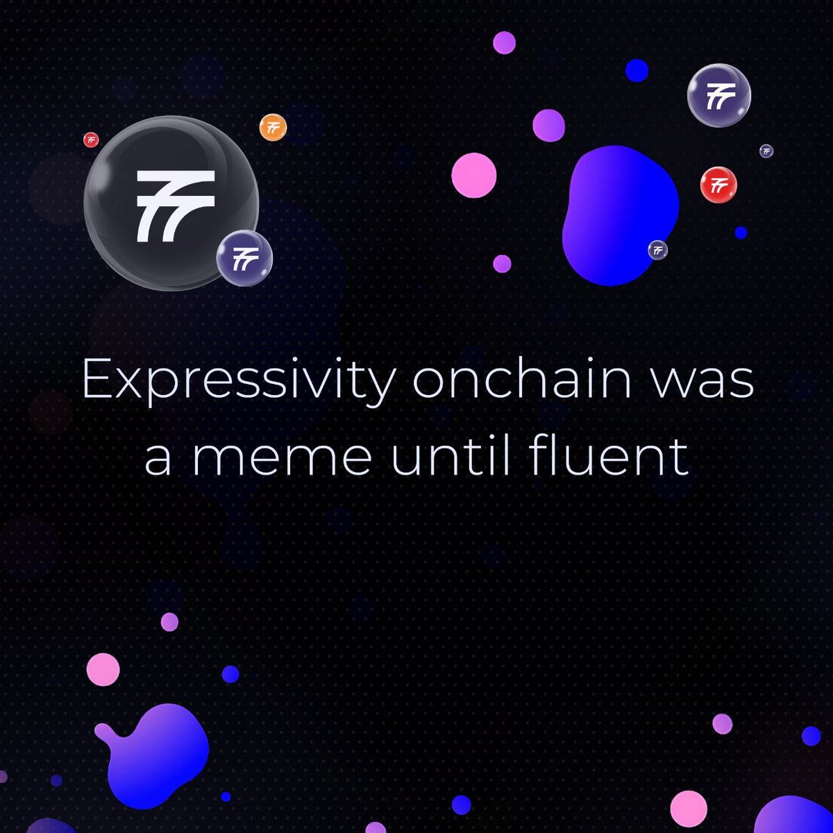 plain3rd's tweet image. Fluent: Expressivity on-chain.
The crypto industry has come far enough to stop being restrained by language limits. Developers want to build amazing products but are often limited by their tooling or available languages.

Fluent is changing the notion that Solidity has to work on…