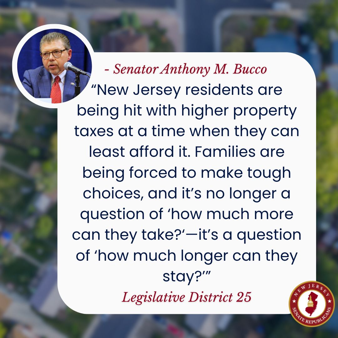 VoteFrankieFlip's tweet photo. 🚨New Jersey’s average property tax bill has hit a record $10,000—the direct result of years of fiscal mismanagement and reckless spending by Trenton Democrats. 💸 

Families are being forced to choose between skyrocketing taxes and making ends meet. https://t.co/dRsRrZQgfK