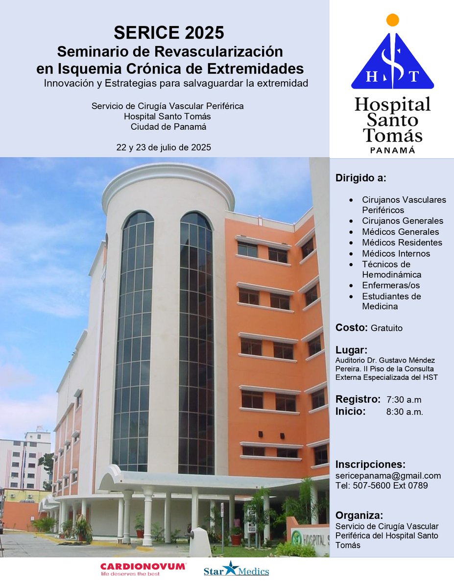El Hospital Santo Tomás invita.