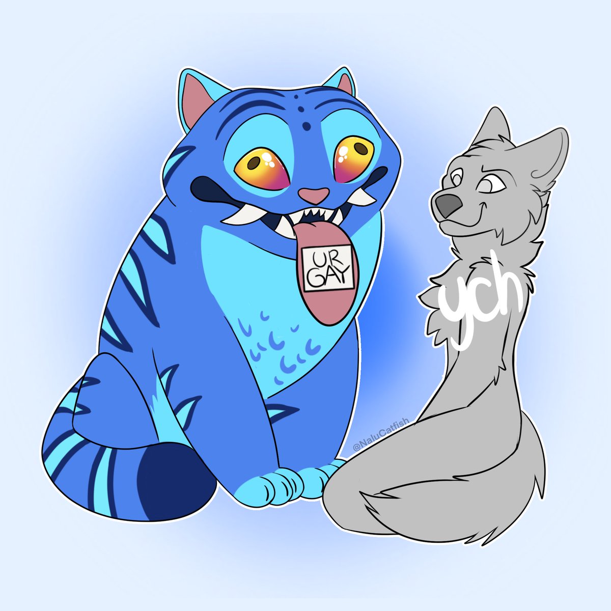 Derpy Tiger YCH

✨any species
✨any message in paper
✨💲5️⃣0️⃣ for 1, 💲9️⃣0️⃣for both
✨DM to claim