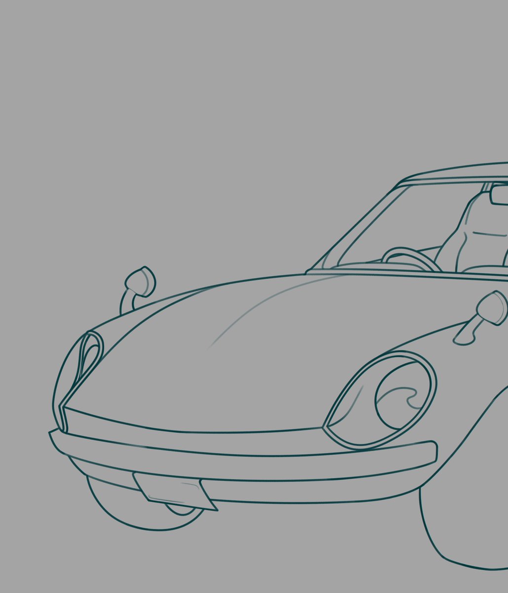 Ebboskating's tweet photo. car commission WIP! https://t.co/3PRsdSboUh