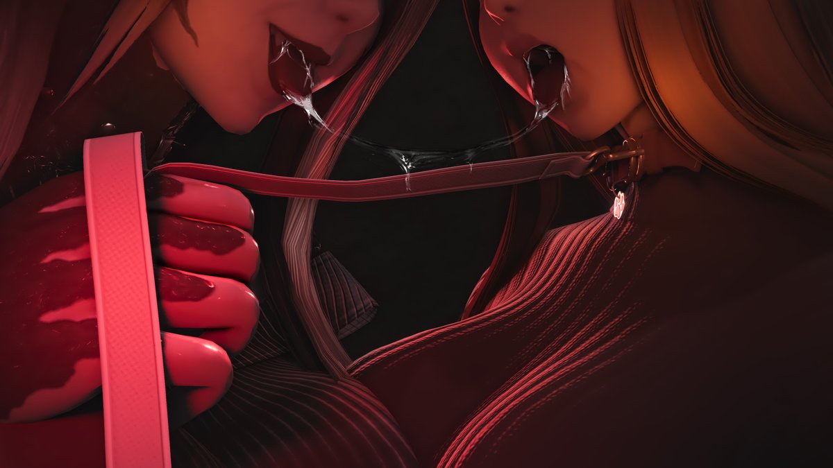 One kiss, and you already look like you’d beg for more~