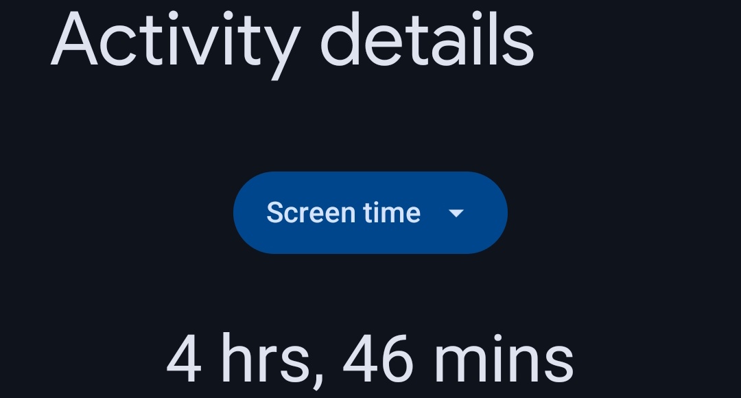 Mahesh17111993's tweet image. Nearing the target 
.
lees than 4 hours is the first target 
.
Then less than 3 hours is the final target.

#ScreenOnTime 🚶