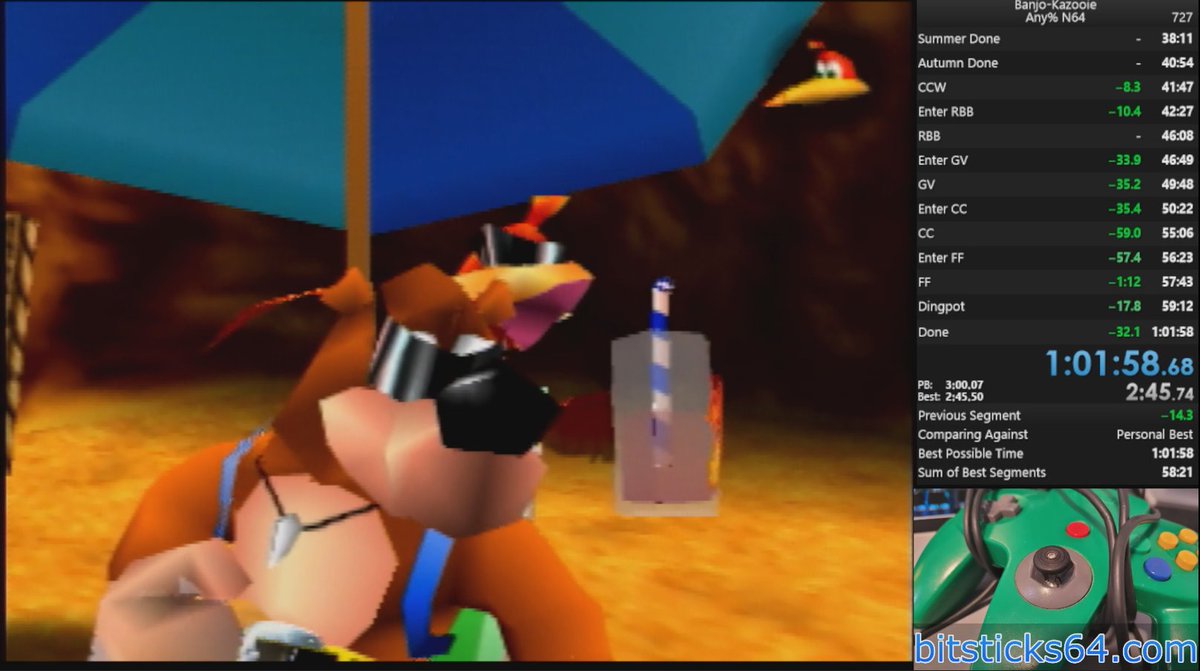 Got the PB. Lost a minute to DoG 🙃
youtu.be/awWHbzQw2sU