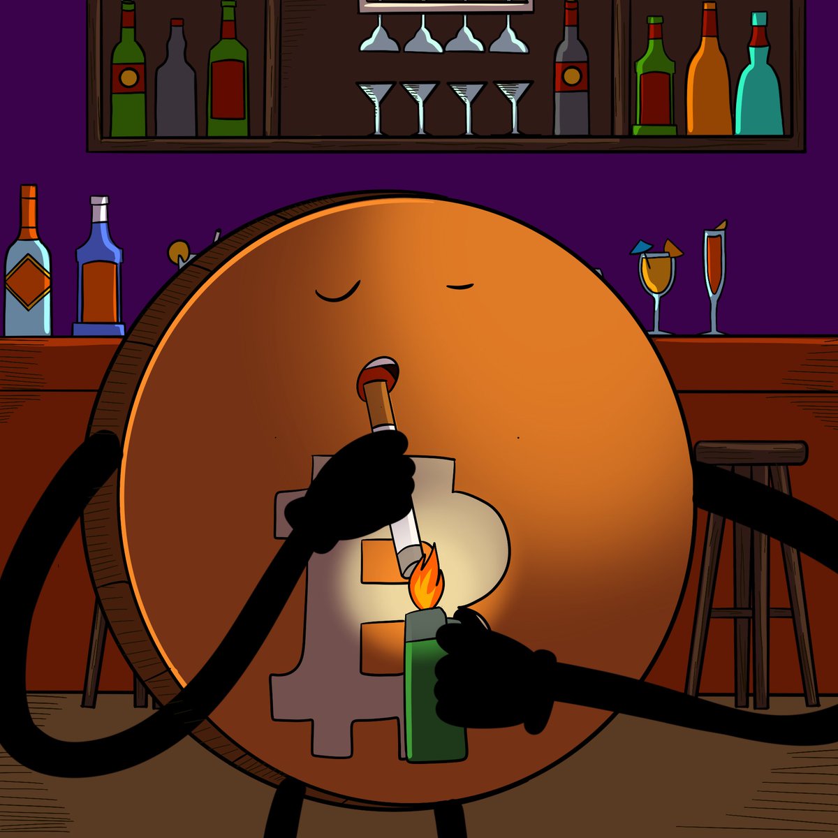 Bitcoin Roller Coaster Guy $BRCG tweet media