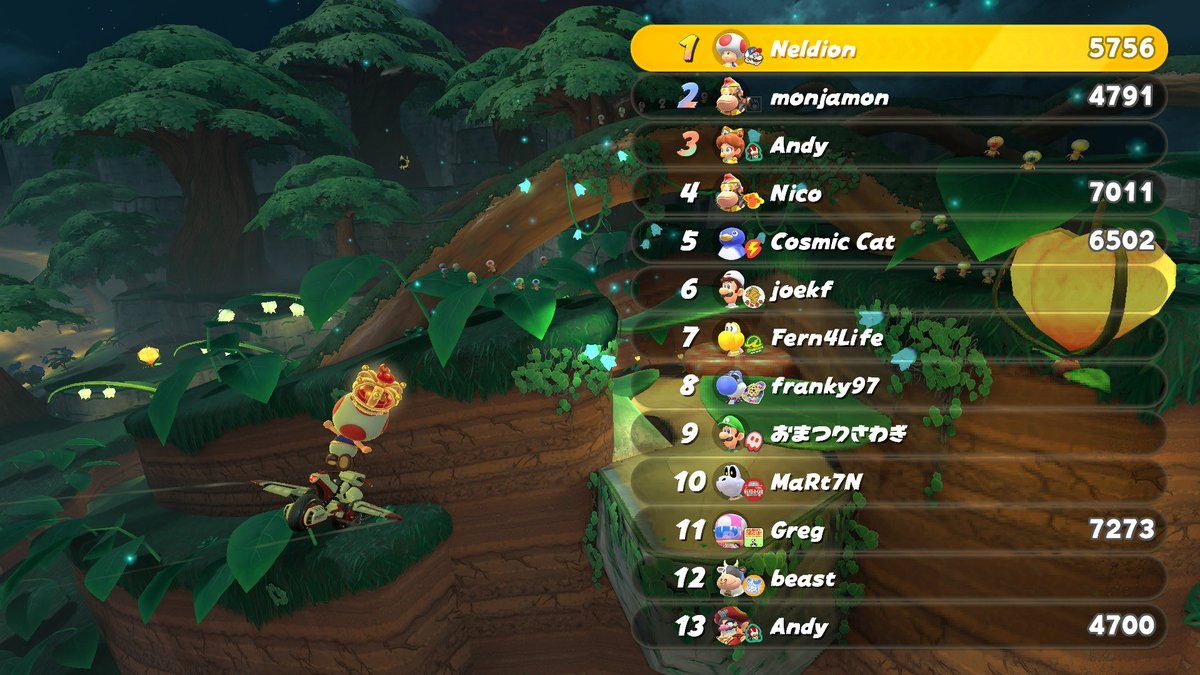 Punaise j’en aurais fait des secondes places avant d’enfin réussir à remporter mon premier mode survie en ligne. Qu’est-ce qu’elle fait du bien cette victoire 🤩.

#NintendoSwitch2 #MarioKartWorld