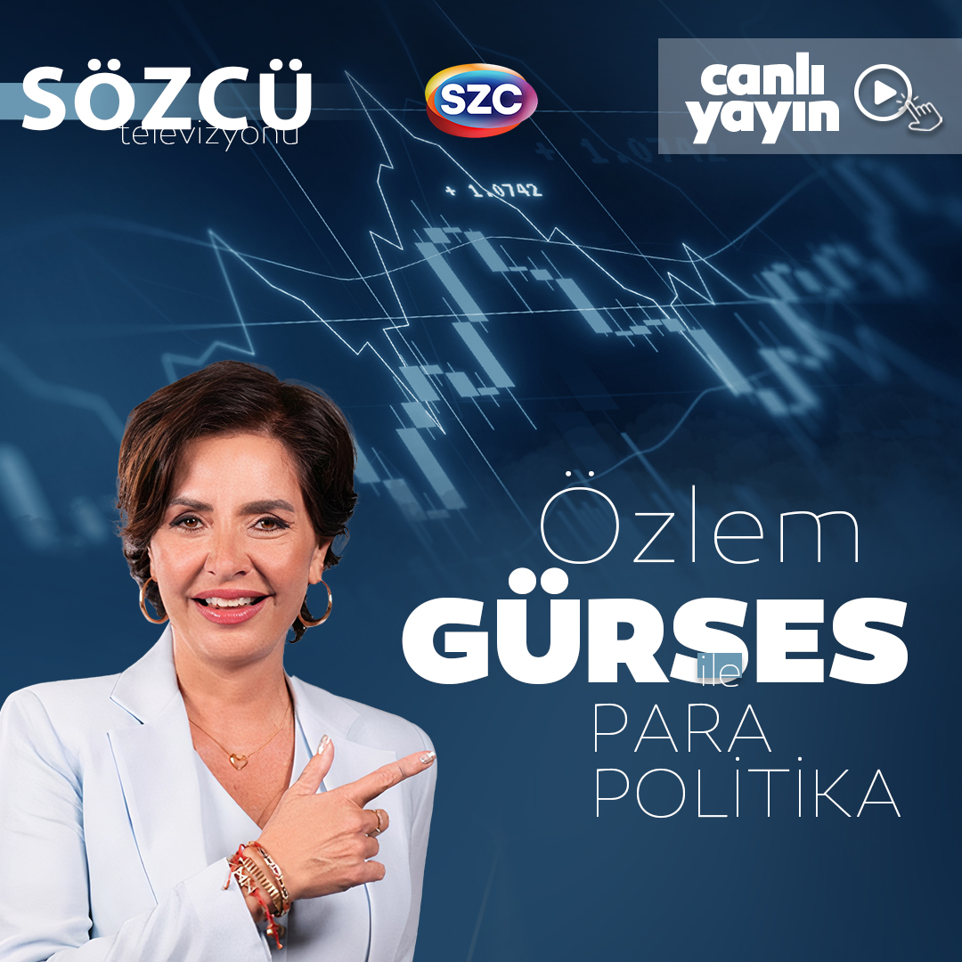 SÖZCÜ Televizyonu (@szctelevizyonu) on Twitter photo #CANLI Özlem Gürses İle Para Politika <a href="/OzlemGurses/">Özlem Gürses</a>
KONUKLAR:
Uğur Poyraz / İYİ Parti Genel Sekreteri <a href="/UGUR__POYRAZ/">UĞUR POYRAZ</a>
Ali Gökçek / CHP İstanbul Milletvekili <a href="/aligokcek/">Ali Gökçek</a>
Ayşen Şahin / İletişimci-Yazar <a href="/temcikterelelli/">Ayşen Şahin</a>
Devrim Akyıl / Ekonomist <a href="/laplace2011/">Devrim Akyıl Laplace’s Demon</a>
Dr. Ramazan Başak / #CANLI Özlem Gürses İle Para Politika <a href="/OzlemGurses/">Özlem Gürses</a>
KONUKLAR:
Uğur Poyraz / İYİ Parti Genel Sekreteri <a href="/UGUR__POYRAZ/">UĞUR POYRAZ</a>
Ali Gökçek / CHP İstanbul Milletvekili <a href="/aligokcek/">Ali Gökçek</a>
Ayşen Şahin / İletişimci-Yazar <a href="/temcikterelelli/">Ayşen Şahin</a>
Devrim Akyıl / Ekonomist <a href="/laplace2011/">Devrim Akyıl Laplace’s Demon</a>
Dr. Ramazan Başak /