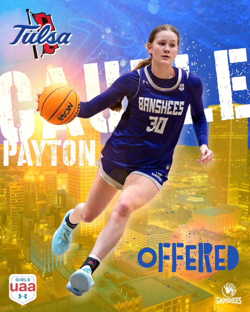 paytoncaudle30's tweet image. After a fun conversation with @angienelp yesterday, I’m grateful to receive an offer from @TulsaWBB!! thank you so much to the staff for believing in me!!