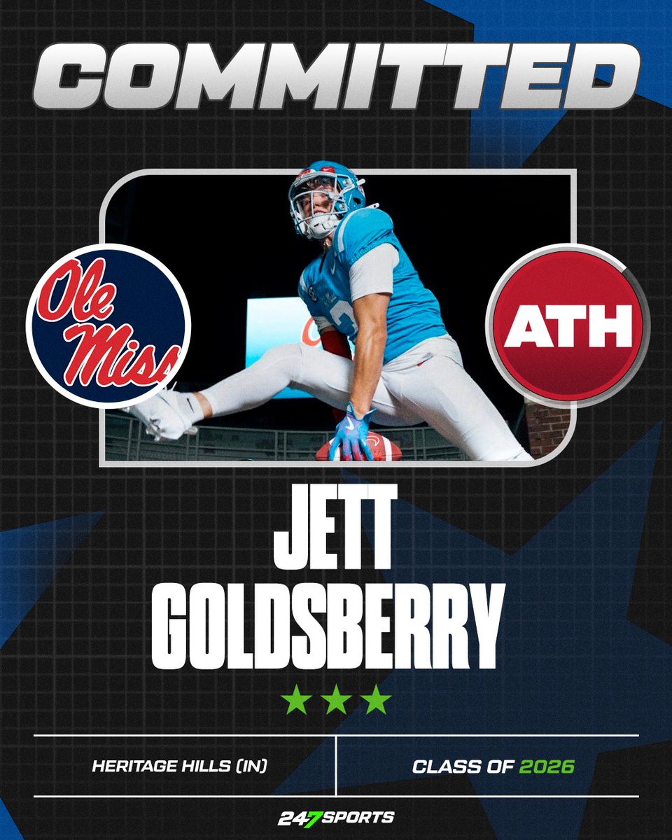 New Ole Miss is a really good high school QB who will move to safety in college.

His high school coach says his physicality and ability to process the game will be assets on defense.

(VIP) 247sports.com/college/ole-mi…