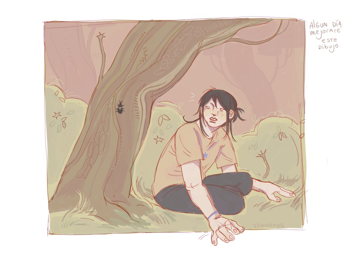 Synnefos_'s tweet image. i´m trying to draw more backgrounds (trees) :B