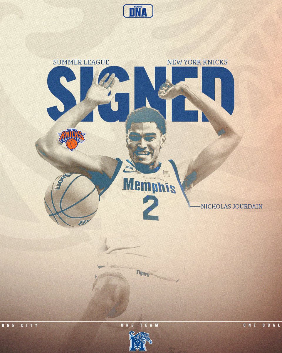 The Big Apple 🍎 

<a href="/Swiish_Alert/">Nicholas Jourdain</a> signs with the <a href="/nyknicks/">NEW YORK KNICKS</a> for Summer League!