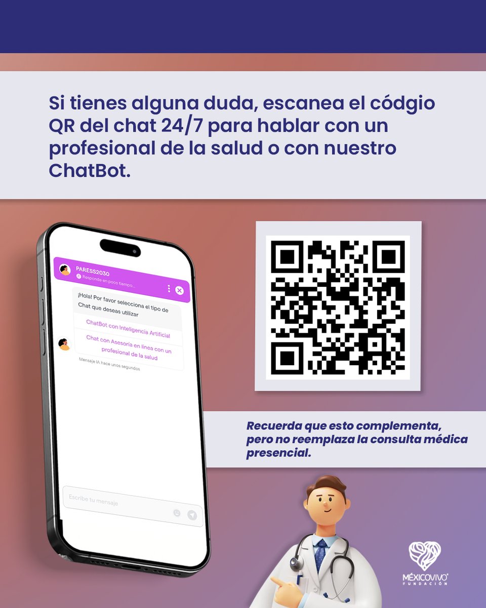 fundmexicovivo's tweet image. En el #LunesDeSalud te contamos algunos datos sobre el molusco contagioso, una infección que puede persistir desde durante meses o inclusive, por años.
No olvides que si tienes dudas, puedes escribir al chat 24/7 de paress2030.org para obtener una mayor orientación.
