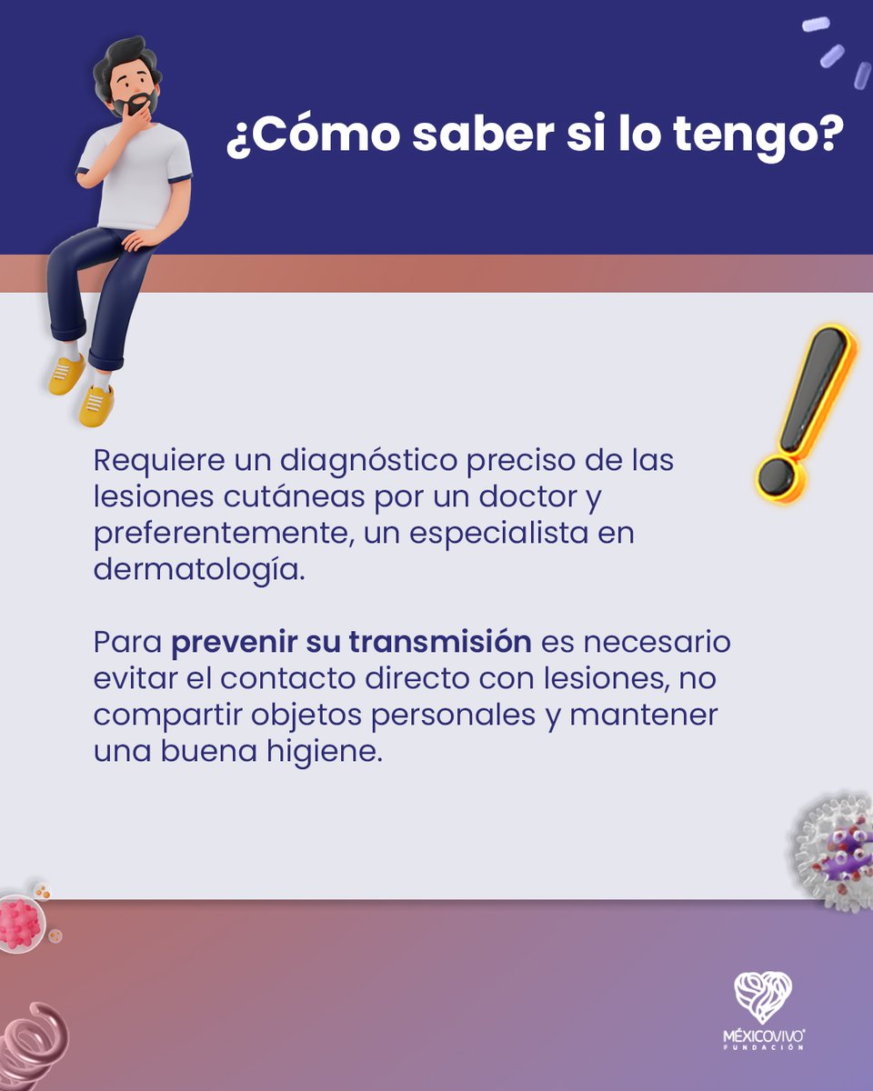 fundmexicovivo's tweet image. En el #LunesDeSalud te contamos algunos datos sobre el molusco contagioso, una infección que puede persistir desde durante meses o inclusive, por años.
No olvides que si tienes dudas, puedes escribir al chat 24/7 de paress2030.org para obtener una mayor orientación.