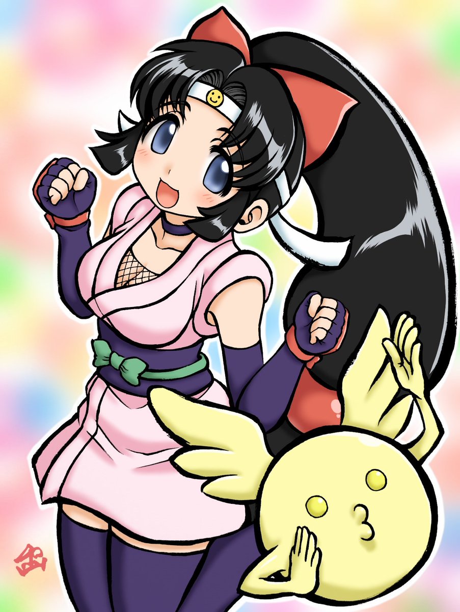 poporoyama's tweet image. ニニンがシノブ伝ぷらす4巻を買って読んだ記念で描きましたー。
古賀さんのマンガは面白くて笑い疲れします。
#ニニンがシノブ伝ぷらす #古賀亮一
