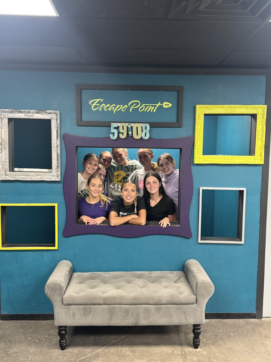 Little fun after day 1 of Our Redeemers Team Camp ! They did it !