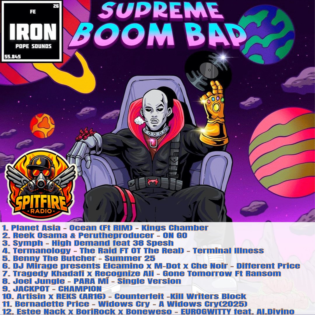 SpitFireRadio_'s tweet image. Tonight at 6PM Central
Listen at 👉🏾 myksfr.com
🚨🚨Don't miss it tonight... Jive Supreme Boom Bap mix show with @djjivesupreme at 6:00 p.m. Central Time, broadcasting straight from Worcester, Massachusetts!
. 🚨🚨