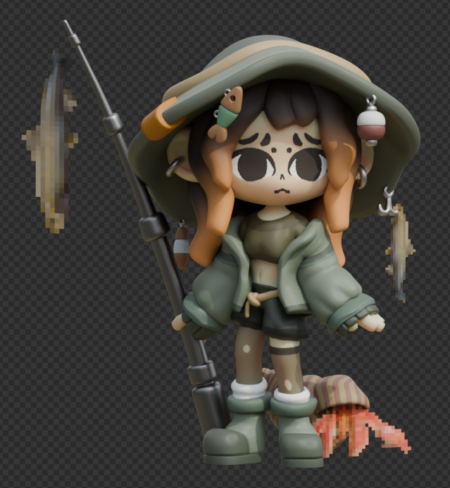 Daniel_Dutton's tweet image. Pixelates your.. hermit crab??
