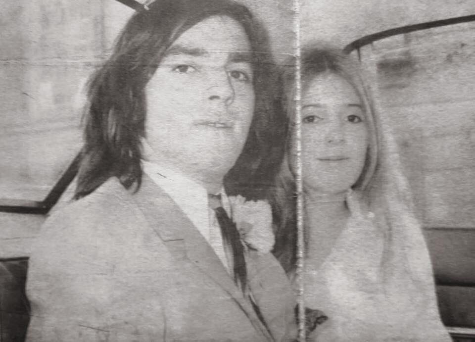 OrfhlaithBegley's tweet image. A rare picture of Joe McDonnell and his wife Goretti on their wedding day. He died 44 years ago today after 61 days on Hunger Strike. RIP