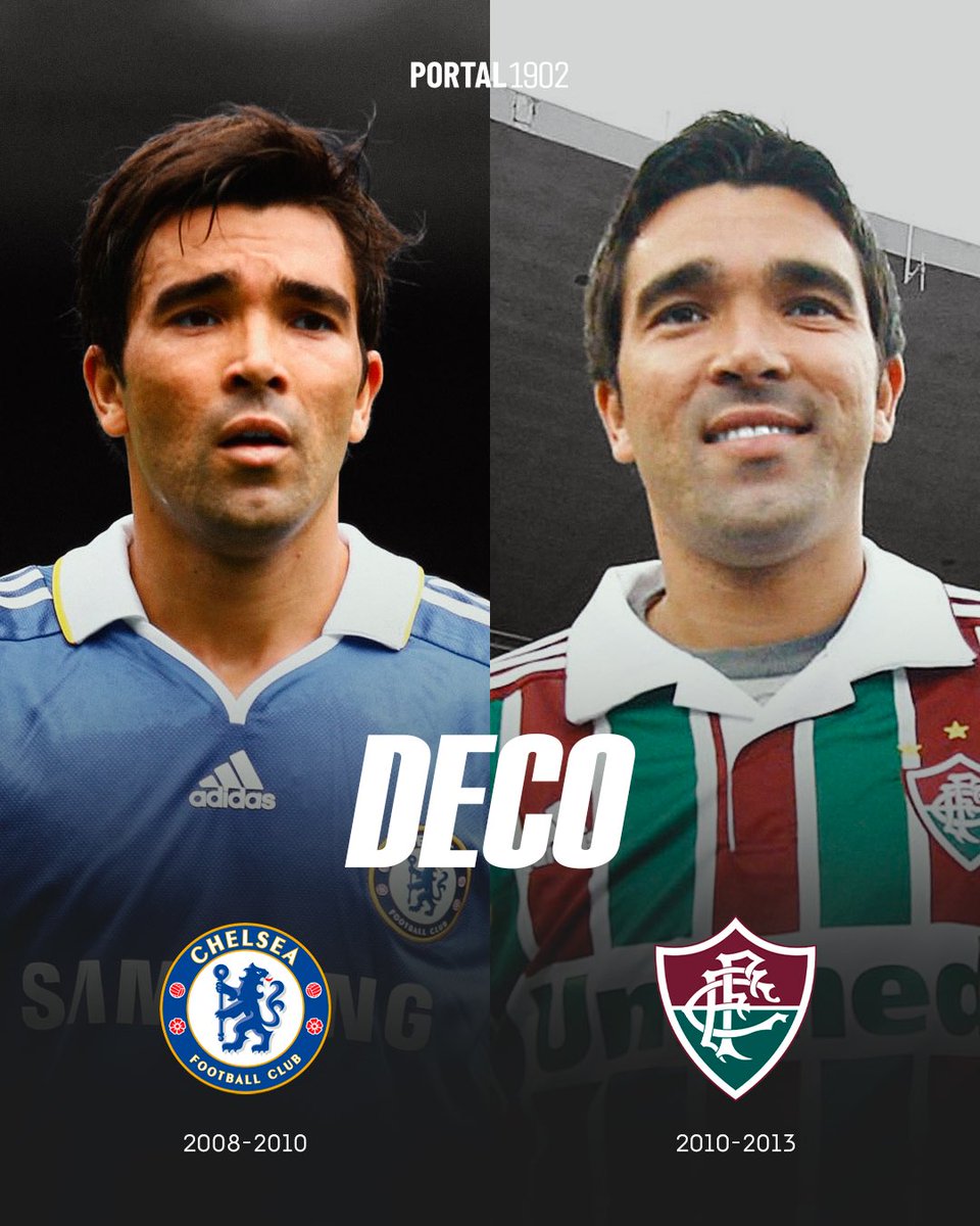 oportal1902's tweet photo. DE LARANJEIRAS A LONDRES! 🇧🇷🏴󠁧󠁢󠁥󠁮󠁧󠁿

Vamos relembrar alguns jogadores que já passaram pelo Fluminense e também pelo Chelsea? Alguns com passagens históricas por ambos os clubes, outros nem tanto… você se recordava de todos eles? 👀 https://t.co/8HGEztZJFy