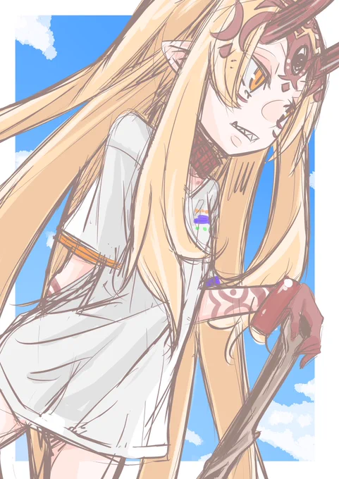 おはようございまっす・:*+.\(( °ω° ))/.:+火曜でござる 本日も体調第一に無理なく程よく頑張りませう٩( ᐛ )وやはー☆ミ 今日の一枚は涼しげな茨木ちゃんなのです( ˊ̱˂˃ˋ̱ )水分と程よい塩分摂取してねー