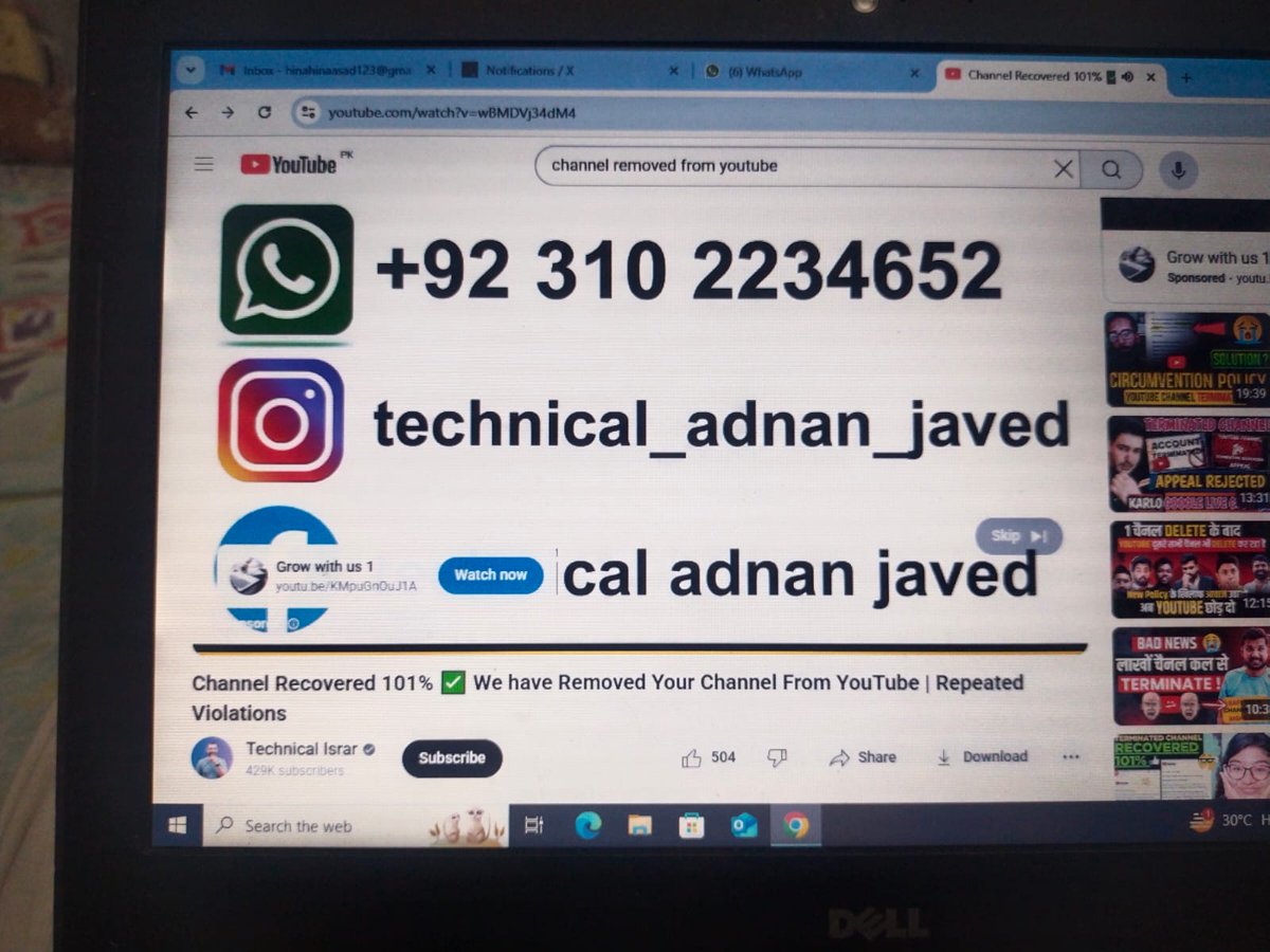 abdulRa34420403's tweet photo. Will there be any action against YouTube for this violation? Because YouTube earns income from here.And you get a salary from it. I apologize for the pain you all have felt after hearing the truth
@TeamYouTube 
@YouTubeInsider
@YouTubeCreators
@SusanWojcicki
@hitsman
@reneritchie https://t.co/wJcDPMl5Yf