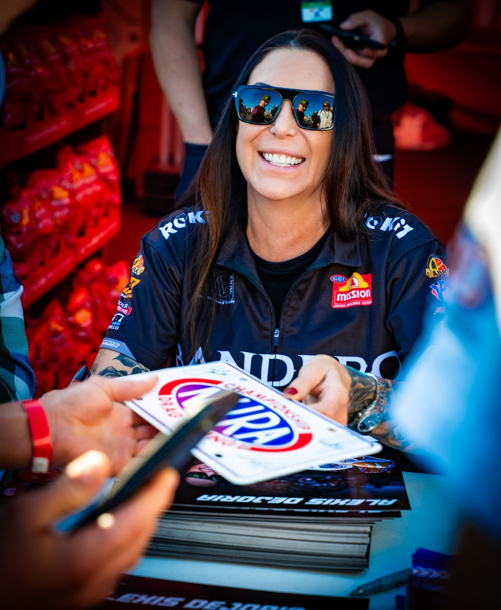 JCM Racing (@jcmnitro) on Twitter photo The fans are the heartbeat of what we do.
Every handshake, every hero card, every smile, thank you. ❤️
<a href="/ida_zetterstrom/">Ida Zetterström</a> | <a href="/adrnhra/">Alexis DeJoria Racing</a> | @nhra The fans are the heartbeat of what we do.
Every handshake, every hero card, every smile, thank you. ❤️
<a href="/ida_zetterstrom/">Ida Zetterström</a> | <a href="/adrnhra/">Alexis DeJoria Racing</a> | @nhra