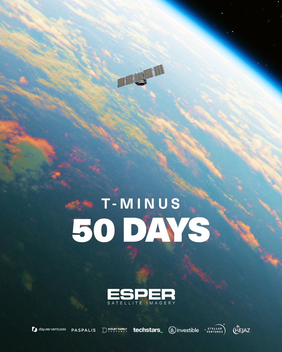 In just 50 days, we launch OTR-2.

This is our next-generation satellite mission dedicated to capturing high-resolution, high-frequency Earth imagery like never before. From advanced onboard AI processing to faster revisit times, OTR-2 marks a major leap in our mission to deliver