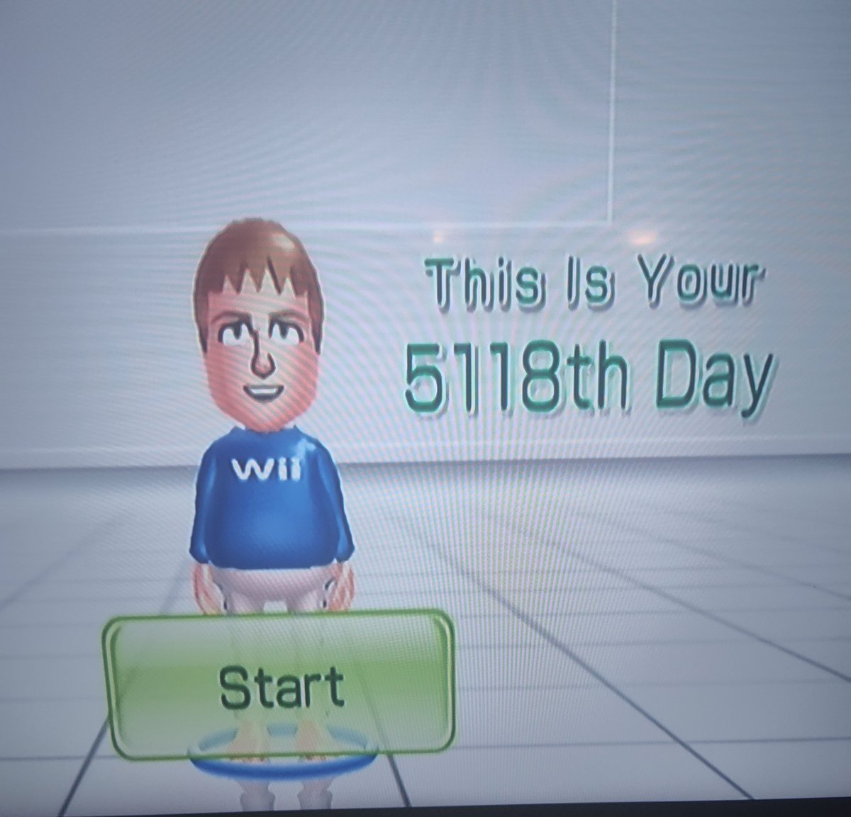 AnimeSerbia's tweet image. I booted up the Wii fit channel on my childhood Wii and am floored at how fat my Mii is despite not being a fat child growing up.