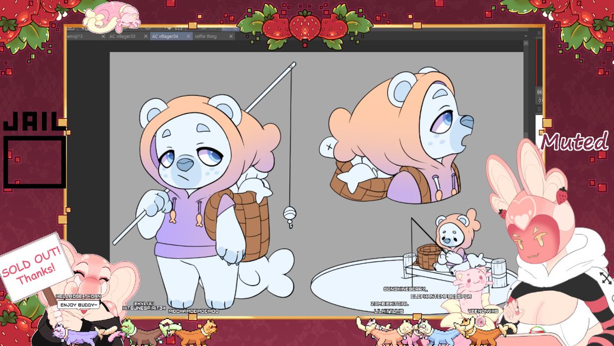 🍓ElephantEmpress🍓🔞 (@flufflebear) on Twitter photo STREAMING ONLINE!~ 🩷
Weekly commission stream!
Feel free to come hang out!
twitch.tv/elephantempres… STREAMING ONLINE!~ 🩷
Weekly commission stream!
Feel free to come hang out!
twitch.tv/elephantempres…