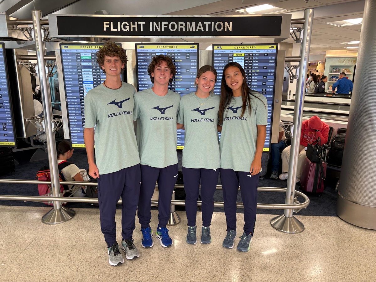 USAVBeach's tweet image. Our U.S. Beach U19 National Team is competing at the 2025 NORCECA Beach U18 World Championship Qualifier!
Grimes/Scribner defeated ๐ฆ๐ฎ (2-0) and ๐ฒ๐ฝ (2-0)
Mortensen/Williams defeated ๐ต๐ท (2-0) and lost to ๐ฒ๐ฝ (1-2)
More info ๐: go.usav.org/7725beachu18