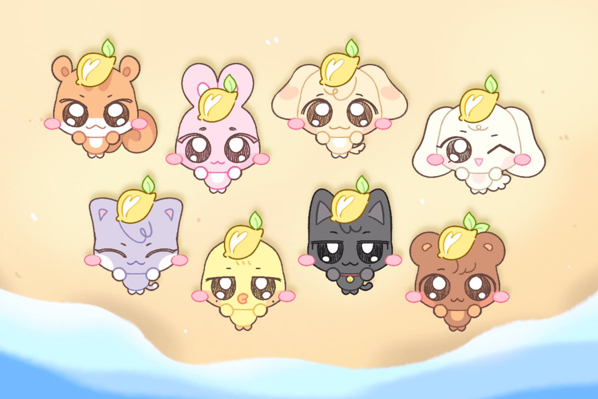 summer vibes ~ 😚🍋☀️🌊

#ANITEEZfanart
#에이티즈 #애니티즈