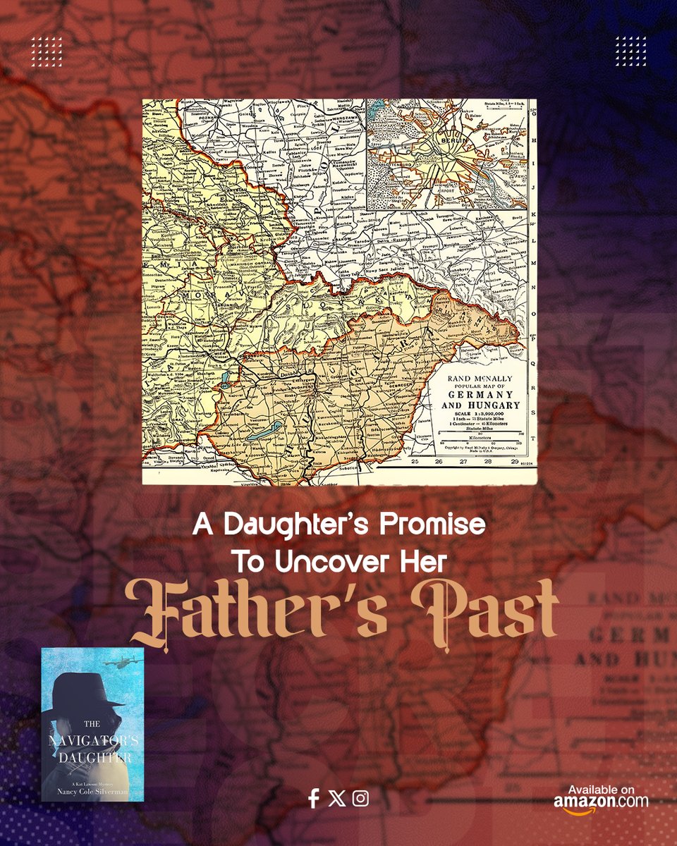 AuthorSilverman's tweet image. A letter from Hungary. A promise to her father. Kat Lawson’s search for truth uncovers a hidden past shaped by war and sacrifice. The powerful story of love, legacy, and strength.
Start reading today on Amazon:
a.co/d/0CKVeWX
#fiction #author #books #readers #booklover