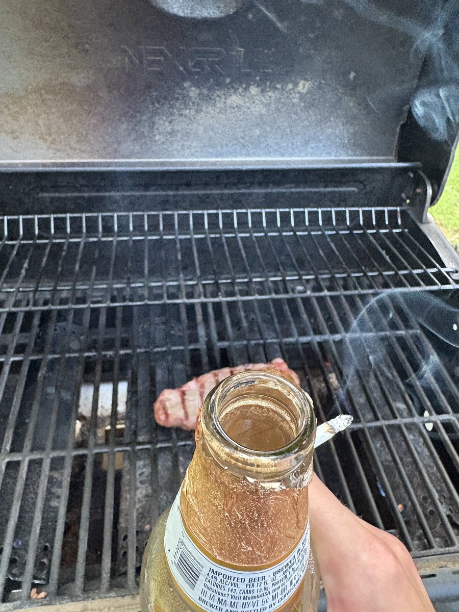 No! You can’t do nothing all day then use grilling as an excuse to drink. The Left murmurs