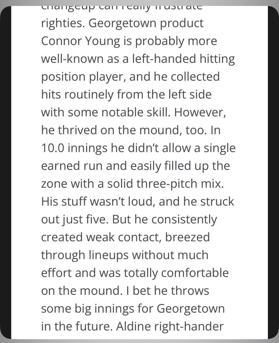 Connor Young (@connoryoung_8) on Twitter photo Thank you <a href="/DustinLMcComas/">Dustin McComas</a> for the write up! Thank you <a href="/DustinLMcComas/">Dustin McComas</a> for the write up!