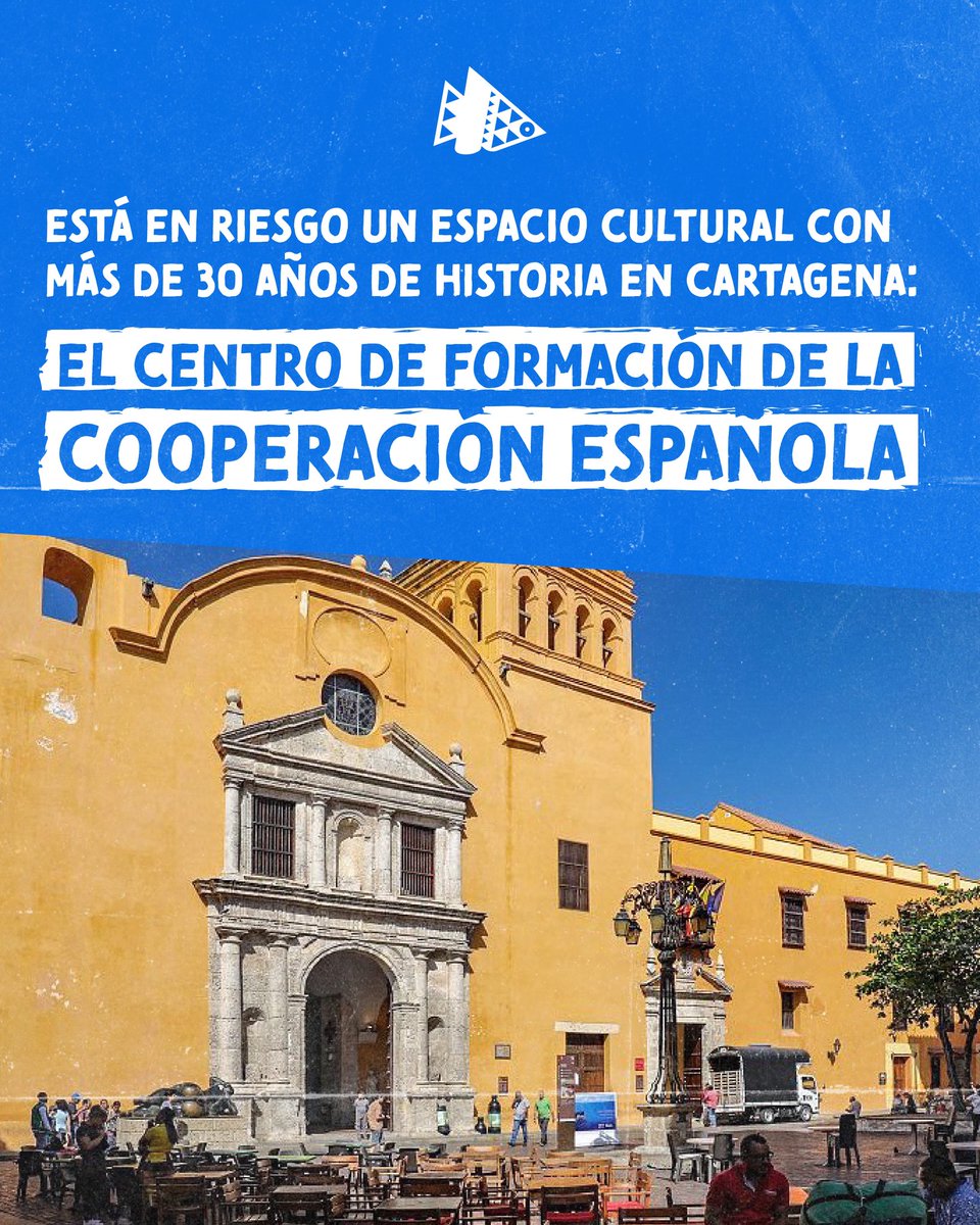 🇪🇸🇨🇴Expresamos nuestra preocupación por el posible cierre del <a href="/CFCECartagena/">CFCE Cartagena</a>, un lugar que ha sido hogar de luchas, aprendizajes y encuentros por más de 30 años.

Perderlo sería cerrar una puerta al conocimiento, la inclusión y la participación ciudadana.[1/2]
