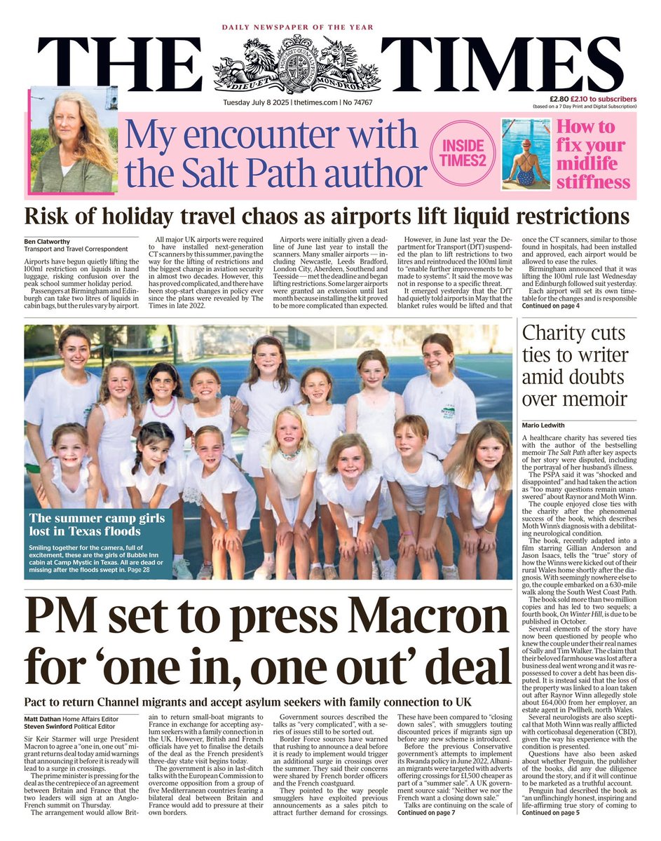 This will only work if it returns all migrants that arive, not some. So it needs to be unlimited and immediate. Unlikely France will agree something that will actually stop it, as it removes their lever over the UK for fish and other goodies. Rwanda was a far better idea.