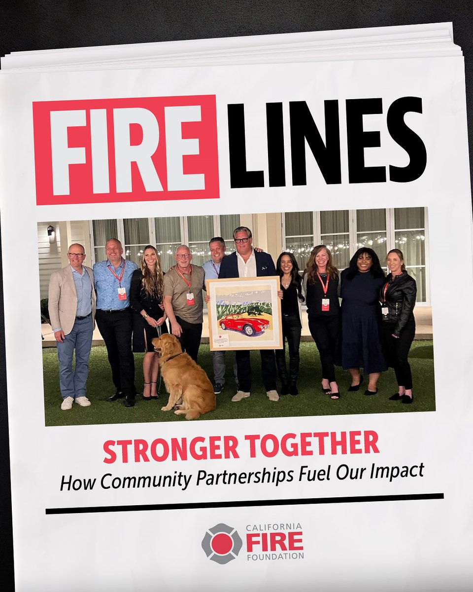 CAFireFound's tweet image. We’re honored to have been a beneficiary of this year’s @Hagerty California Mille Auction, an unforgettable event powered by purpose. It’s through meaningful partnerships like these that the California Fire Foundation can continue providing financial and emotional support to the…