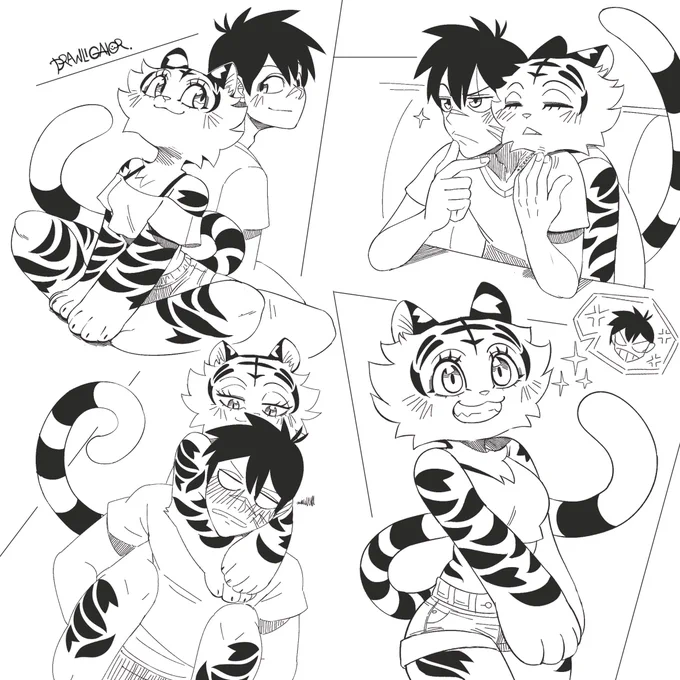 sorry for the little hiatus, I'm better now, have some warm up sketches 