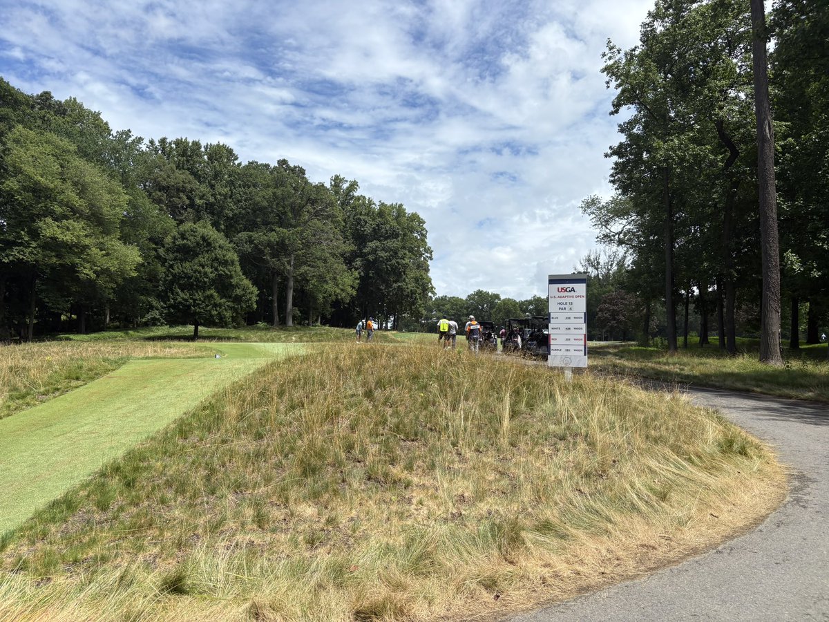 bloom_golf's tweet image. Woodmont was dialed in for the US Adaptive Open! Congrats to Ryan and team.